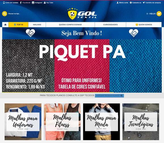 Foto GOL TÊXTIL