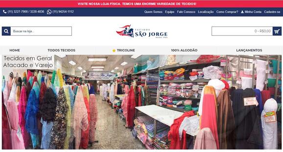 Foto TECIDOS SÃO JORGE