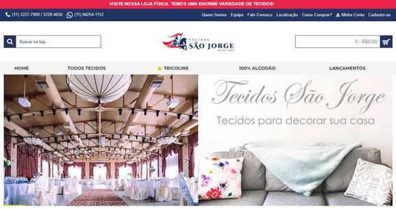 Foto TECIDOS SÃO JORGE